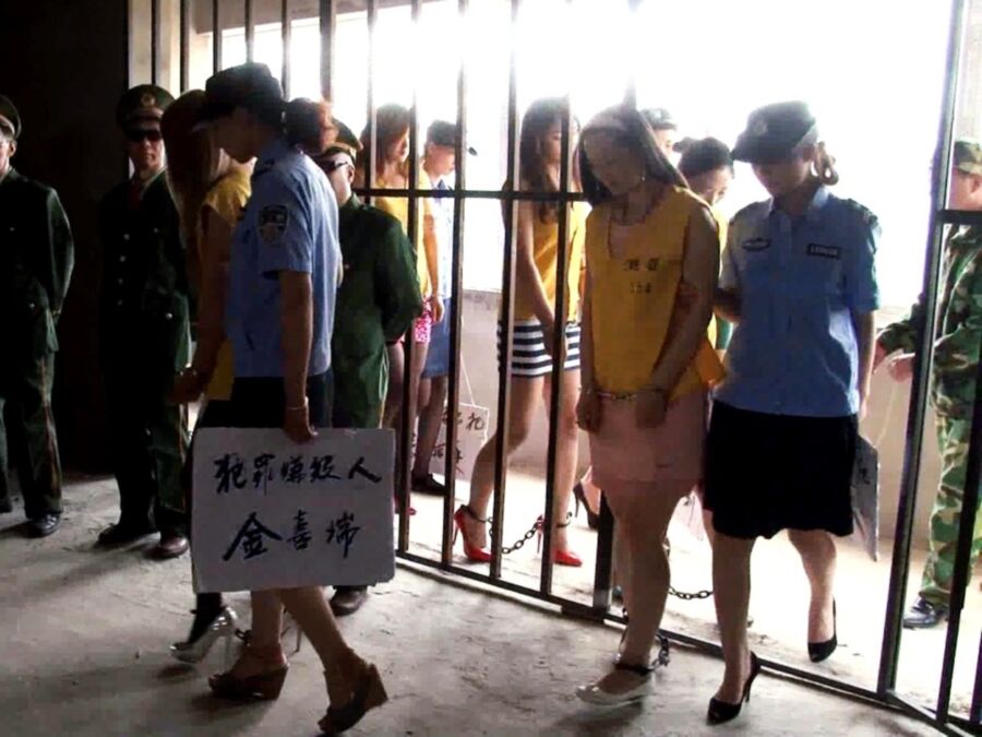 Free porn pics of Public Humiliation in China 2 of 48 pics
