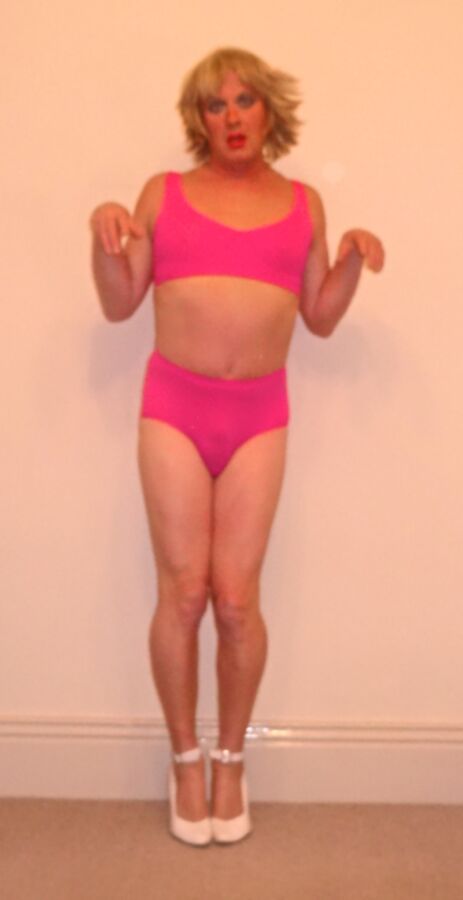 Free porn pics of chantellesissy - Im a pink panty wearing sissy girlie faggot 3 of 5 pics