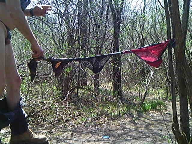 Free porn pics of Panties out of johns ass outdoors 7 of 7 pics