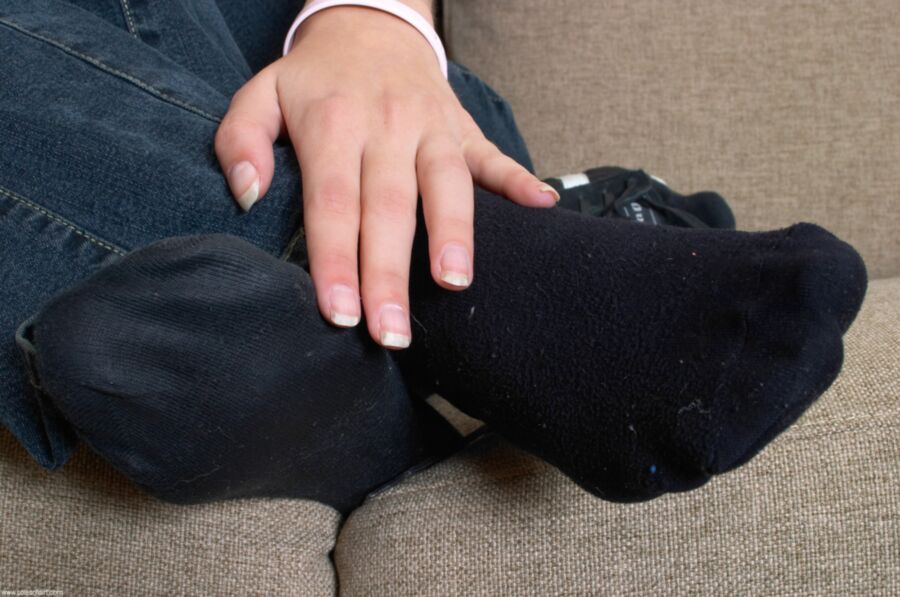 Fetish sneaker sock Fetish sneaker sock thank