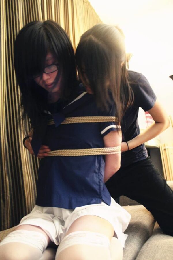 Free porn pics of asian student tied 3 of 3 pics