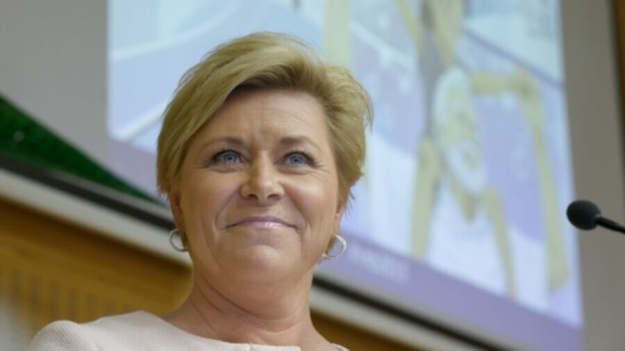 Free porn pics of Conservative Siv Jensen is simply amazing 16 of 100 pics