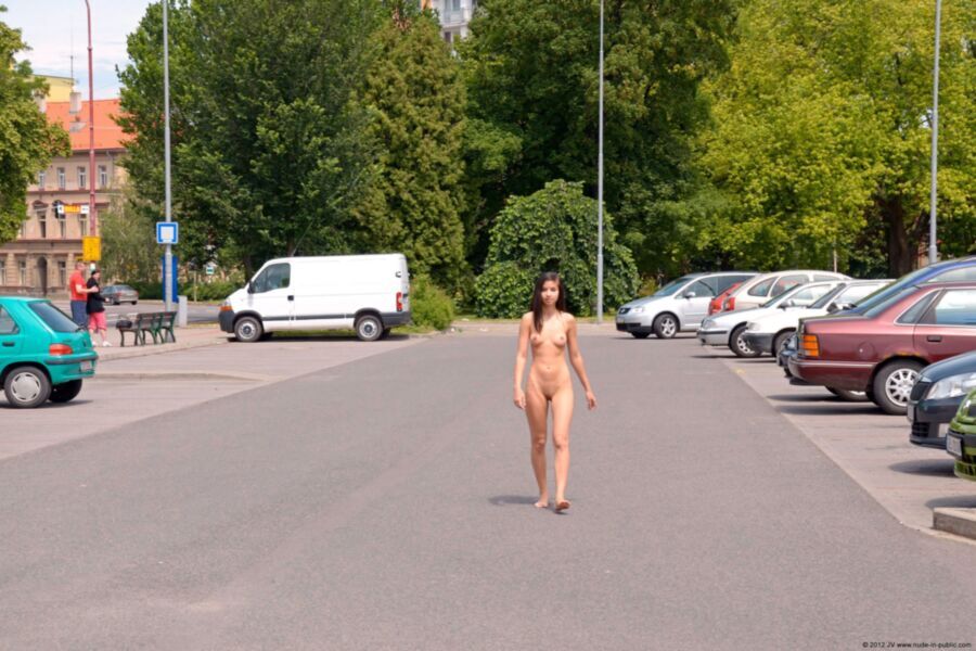 Free porn pics of Nika (Nikola) Walks around Nude in Public 24 of 270 pics
