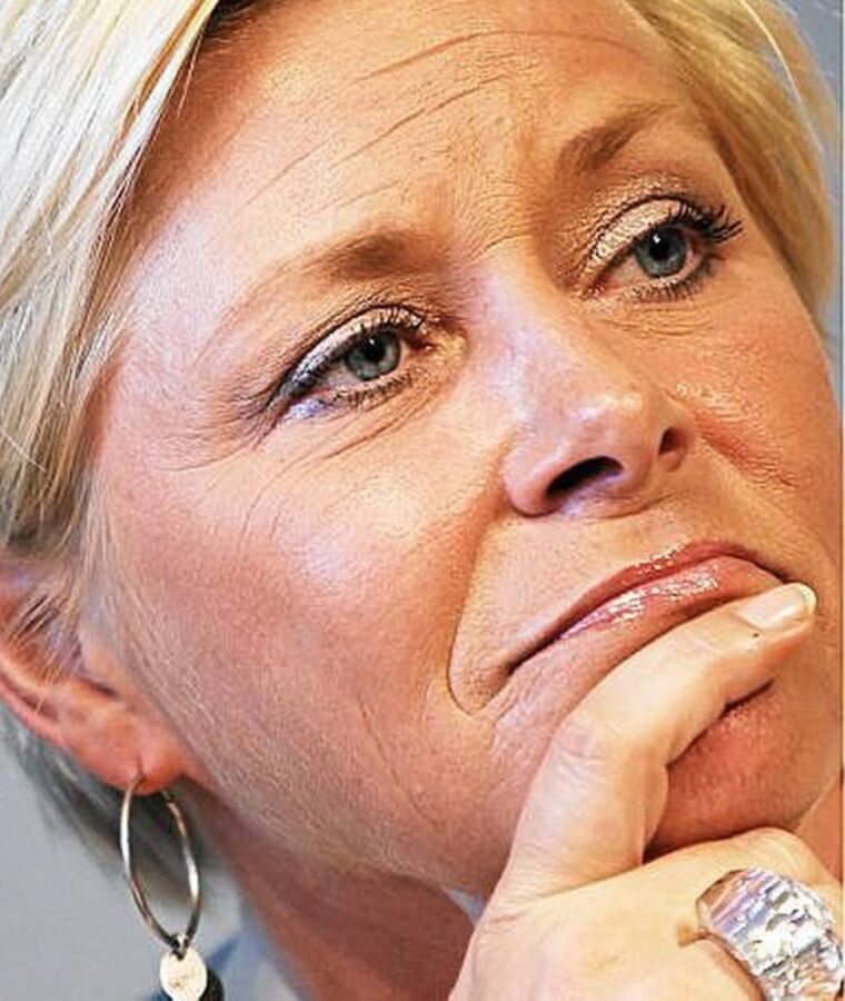Free porn pics of Conservative Siv Jensen is simply amazing 15 of 100 pics