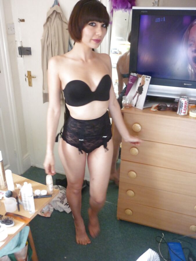 Free porn pics of Brunette student slut from Brighton, England 5 of 28 pics