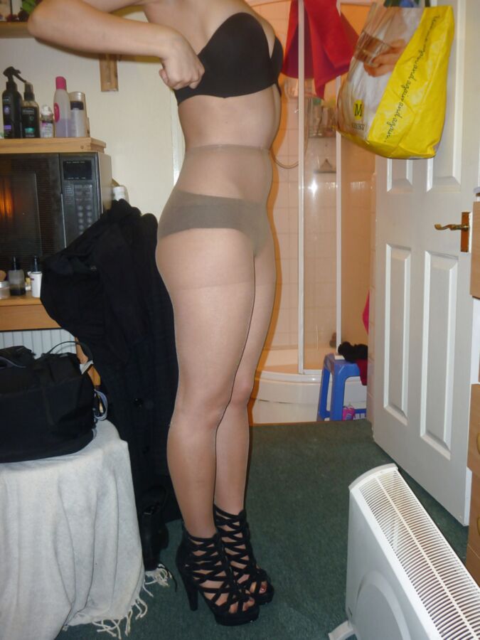 Free porn pics of Brunette student slut from Brighton, England 24 of 28 pics