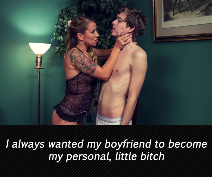 Free porn pics of [My kinky fantasy] Humiliate my boyfriend 1 of 8 pics