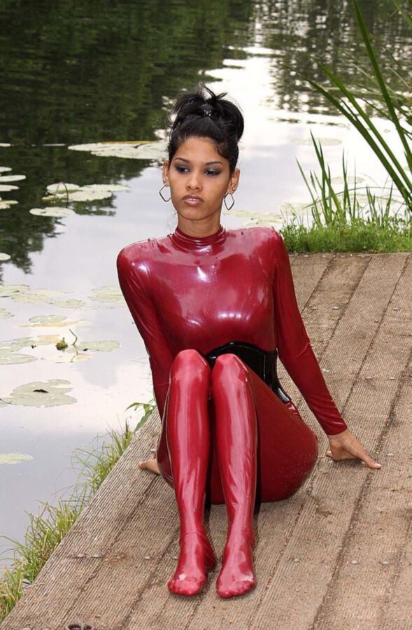 Free porn pics of sexy girls in red latex socks!!!!!!!!! 23 of 55 pics