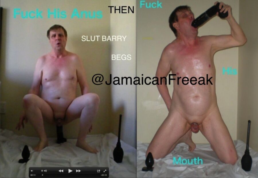 Free porn pics of slut BARRY begs @JamaicanFreeak 7 of 7 pics