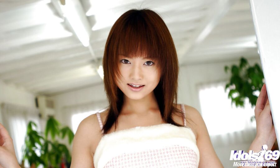 Free porn pics of Foxy asian teen babe Akiho Yoshizawa uncovering her seductive bo 15 of 16 pics