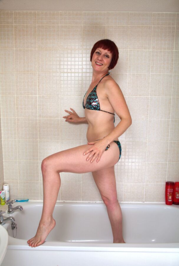 Free porn pics of Hairy Mature in the Bathroom 3 of 35 pics