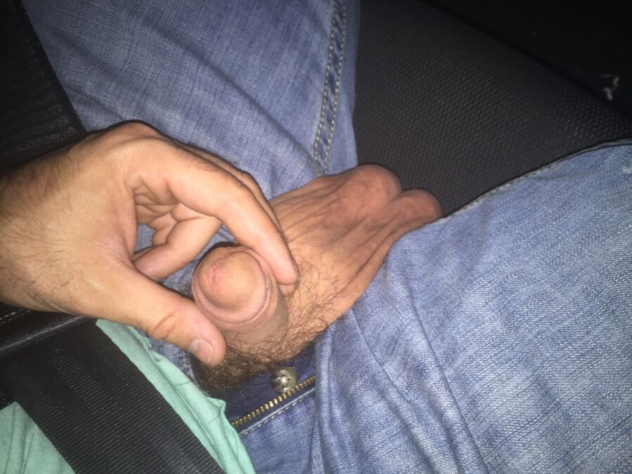 Free porn pics of Balls- me in the car 10 of 20 pics