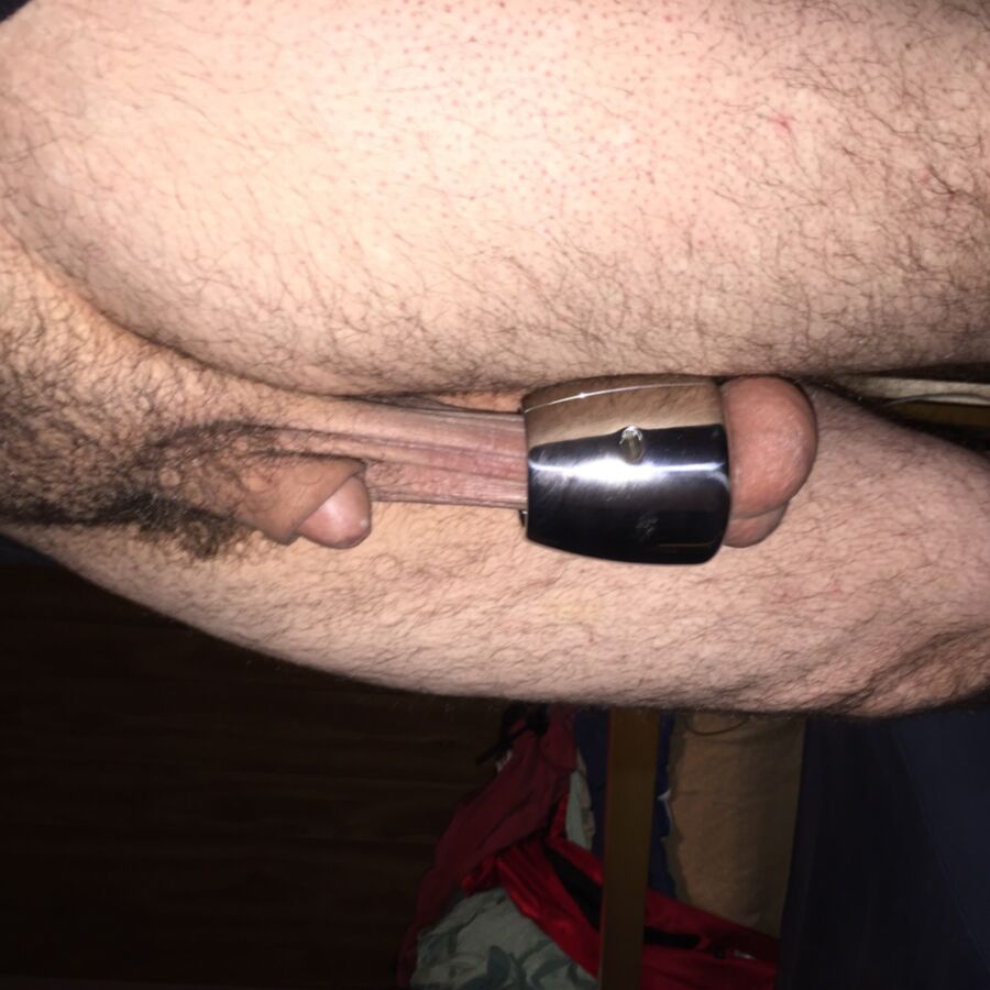 Free porn pics of Balls stretching- got a new toy 4 of 15 pics