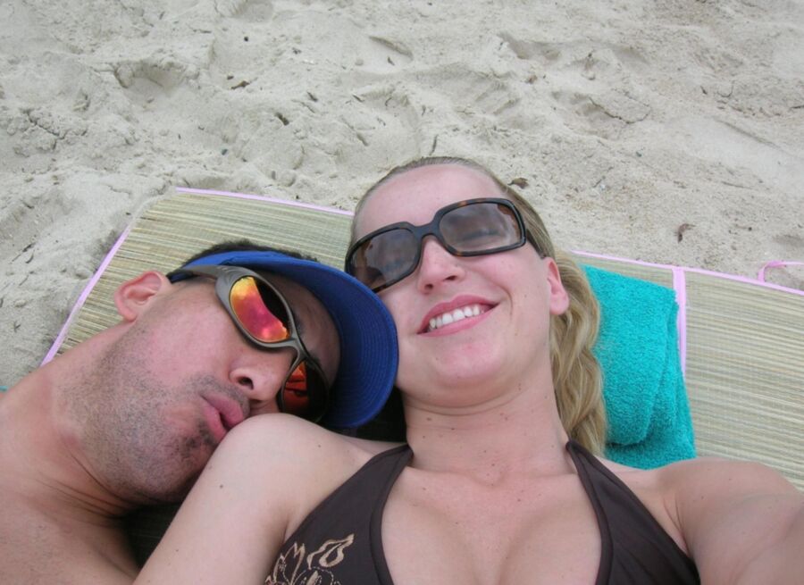 Free porn pics of American Couple on Holiday 17 of 107 pics