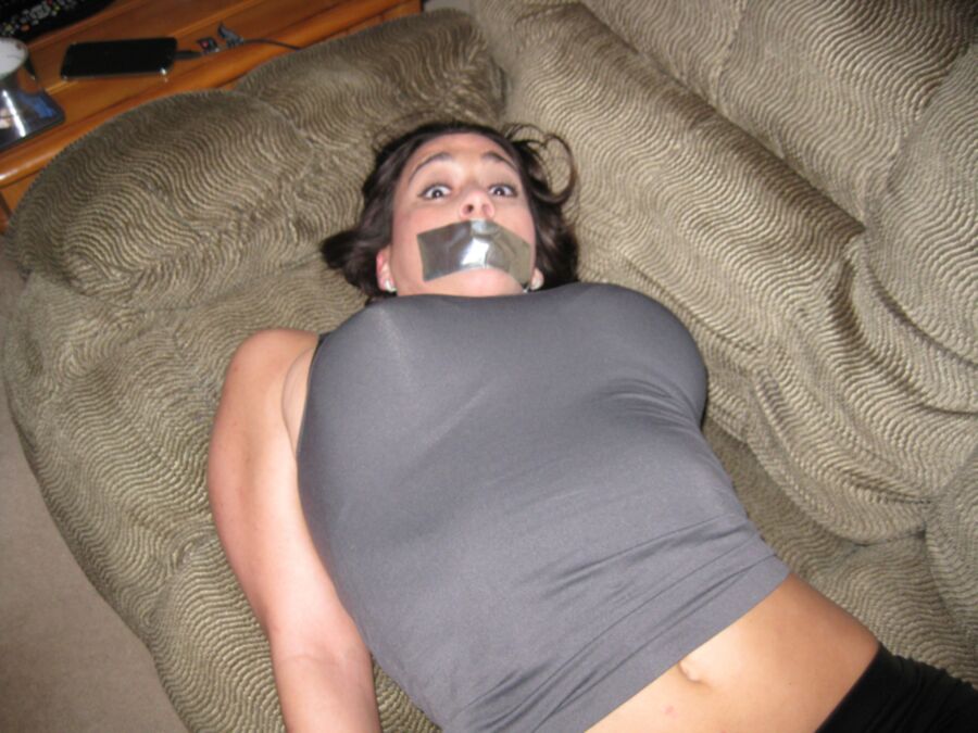 Free porn pics of Taped up, kidnapped, and ready for auction! 13 of 50 pics