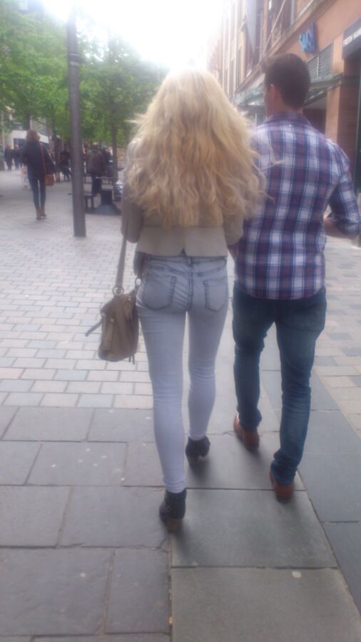 Free porn pics of Dumb blonde asswhore on the streets of Glasgow 4 of 13 pics