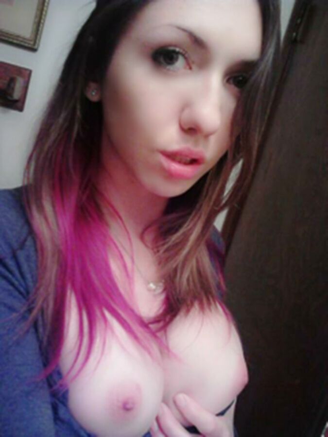 Free porn pics of Sexy Amateur With Huge Tits and Always Exposing herself 1 of 17 pics