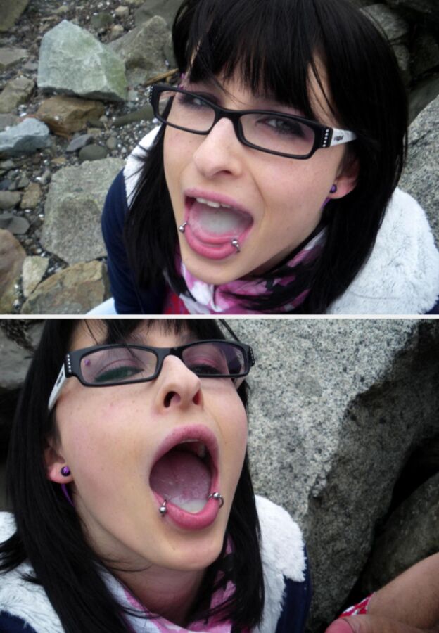 Free porn pics of Sexy Girls with Cum on Glasses 14 of 43 pics