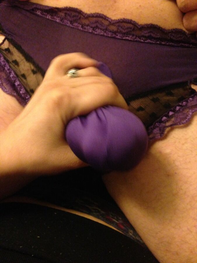 Free porn pics of my sissy grinding her ass against my panty covered pussy 17 of 23 pics