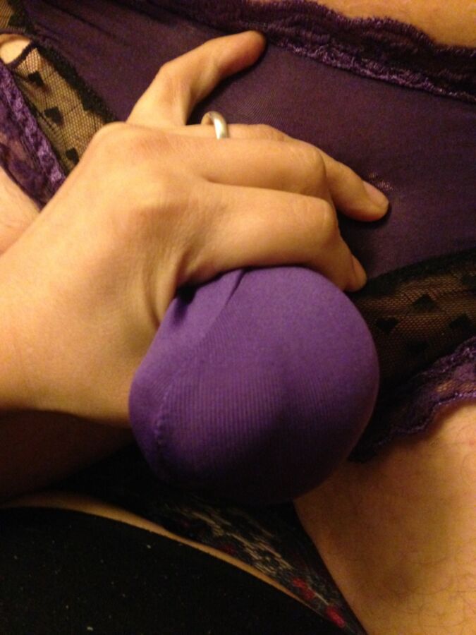 Free porn pics of my sissy grinding her ass against my panty covered pussy 18 of 23 pics