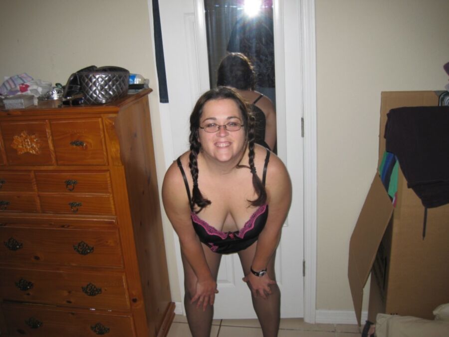 Free porn pics of Anyone have any info on this slut wife 1 of 7 pics