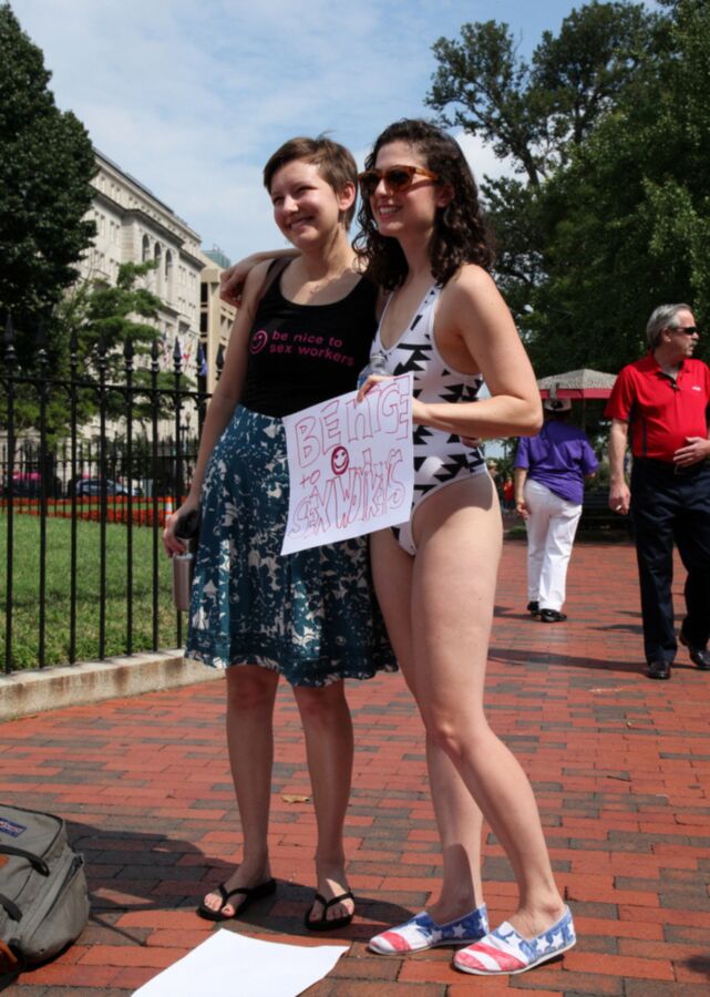 Free porn pics of Slut walk girls - protesting for your pleasure 20 of 23 pics