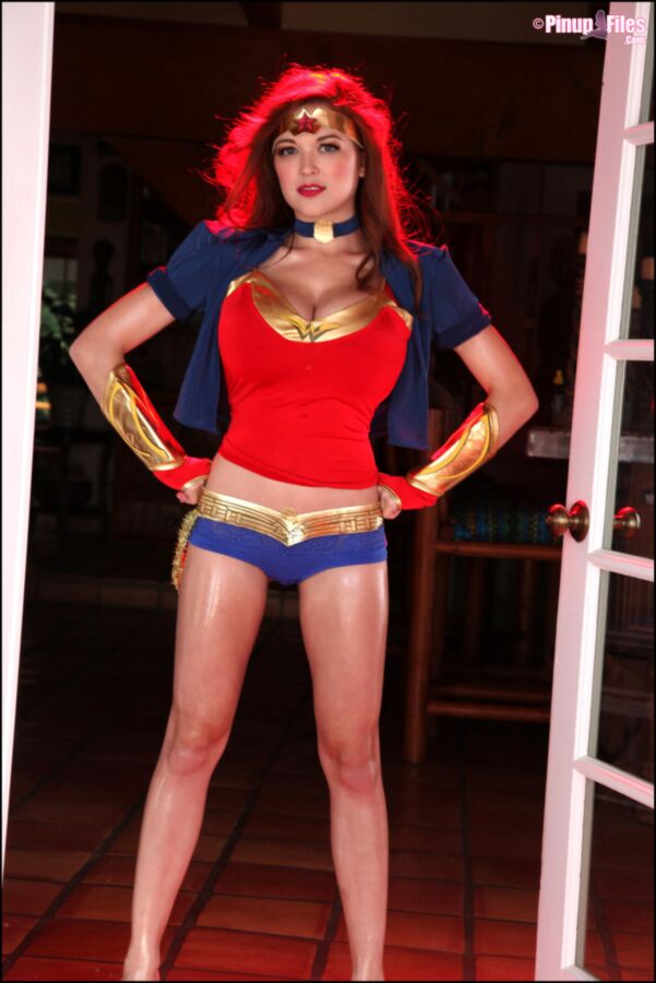 Free porn pics of Tessa Fowler - Wonder Woman (and bts) 1 of 32 pics