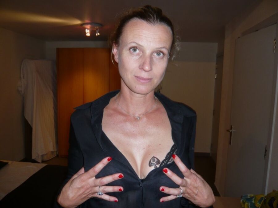 Free porn pics of French MILF loves black meat 10 of 48 pics