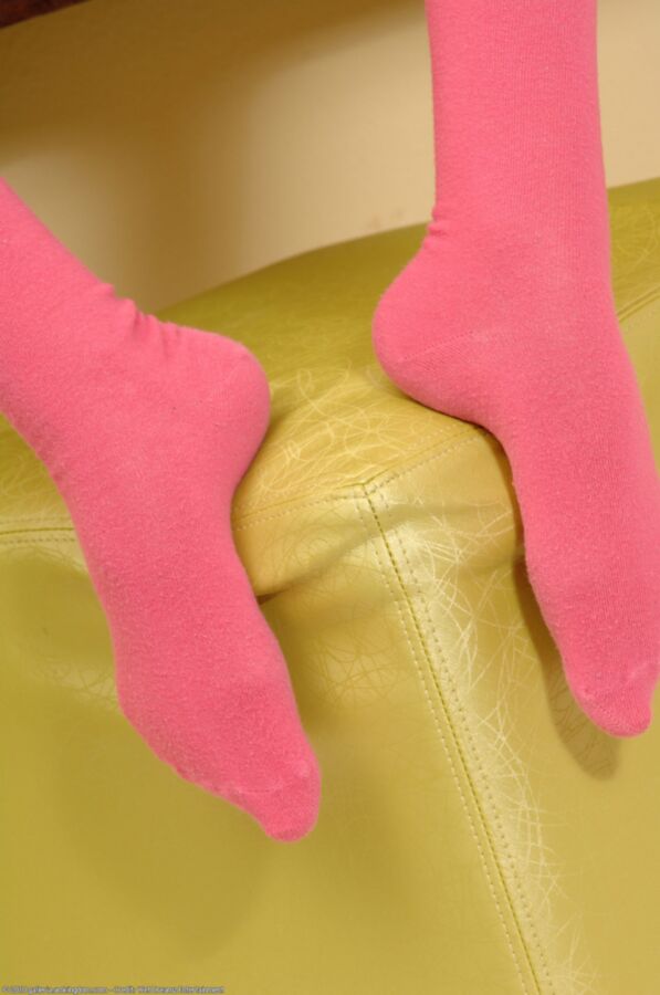 Free porn pics of Addison long pink socks off and pussy 9 of 139 pics