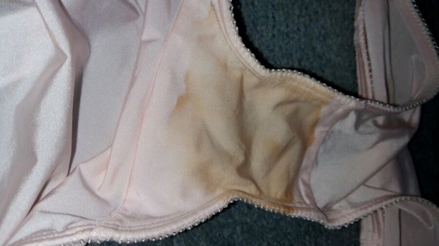 Free porn pics of My sexy friends Pink Satin Period Panties 17 of 36 pics