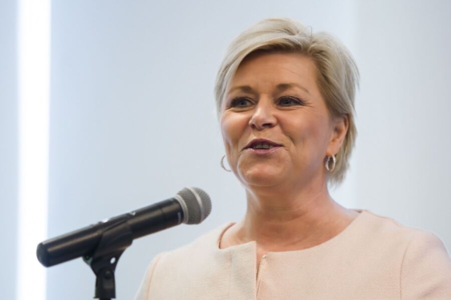 Free porn pics of Utterly devoted to conservative Siv Jensen 16 of 50 pics