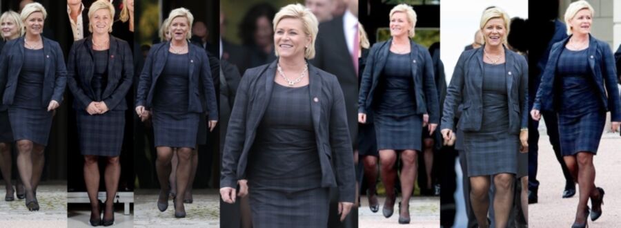 Free porn pics of Utterly devoted to conservative Siv Jensen 1 of 50 pics