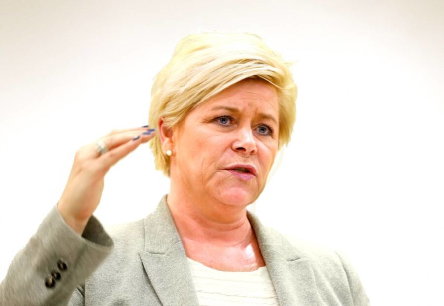 Free porn pics of Utterly devoted to conservative Siv Jensen 7 of 50 pics