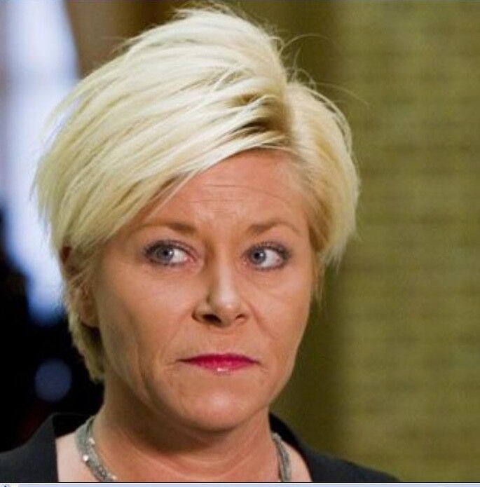 Free porn pics of Utterly devoted to conservative Siv Jensen 2 of 50 pics