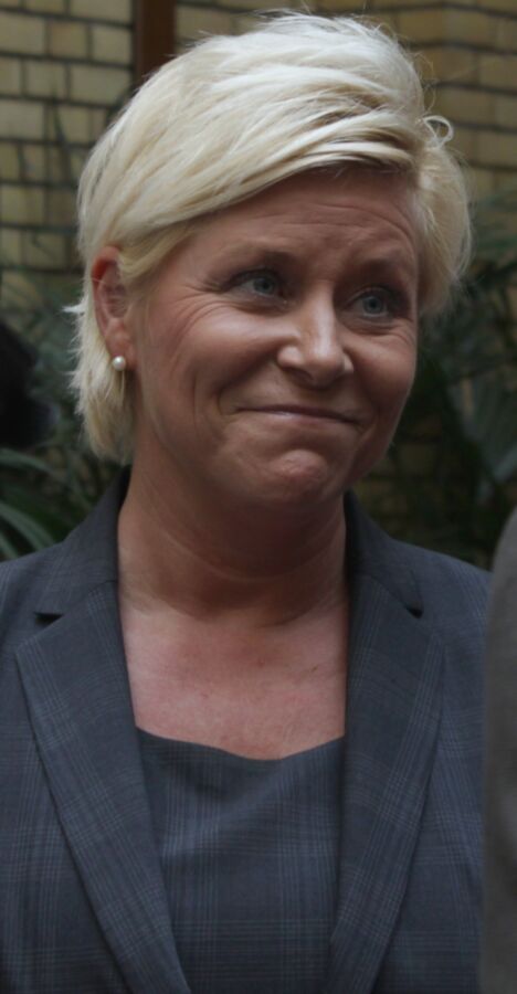 Free porn pics of Utterly devoted to conservative Siv Jensen 11 of 50 pics