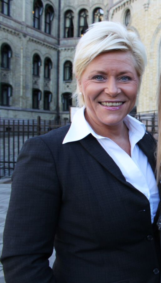 Free porn pics of Utterly devoted to conservative Siv Jensen 12 of 50 pics