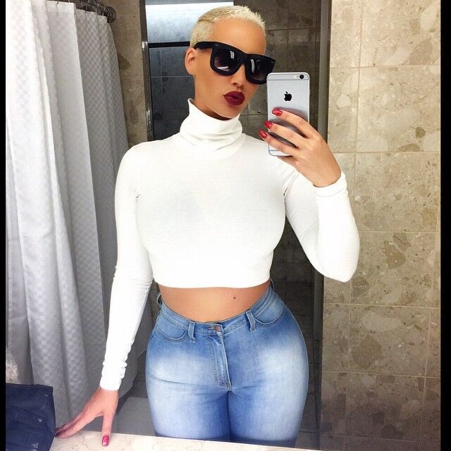 Free porn pics of Amber Rose Instagram update . super sexy butt nude tits face 4 of 8 pics
