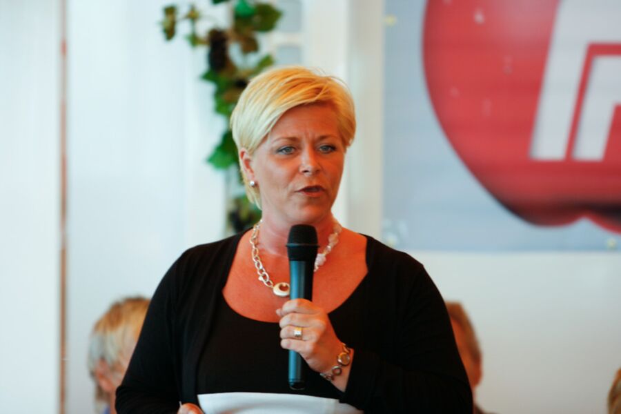 Free porn pics of Utterly devoted to conservative Siv Jensen 17 of 50 pics