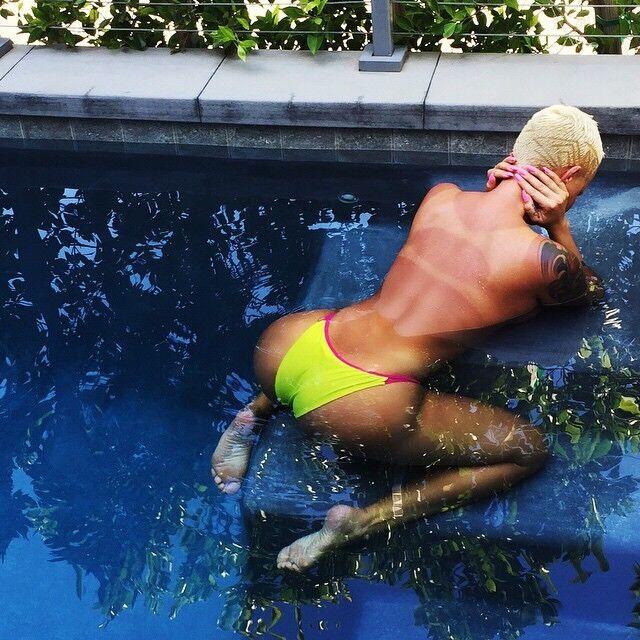 Free porn pics of Amber Rose Instagram update . super sexy butt nude tits face 2 of 8 pics