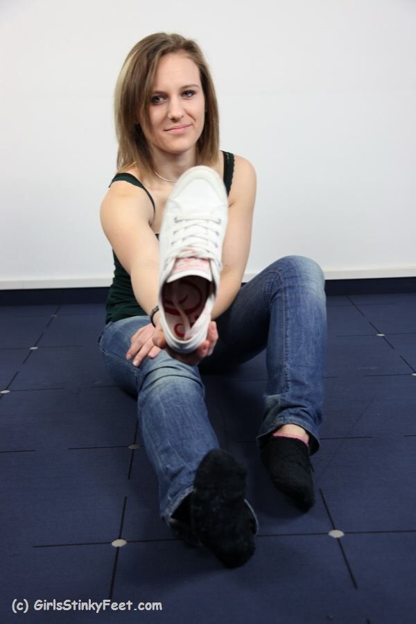 Free porn pics of Christina sneakers and socks off 9 of 51 pics
