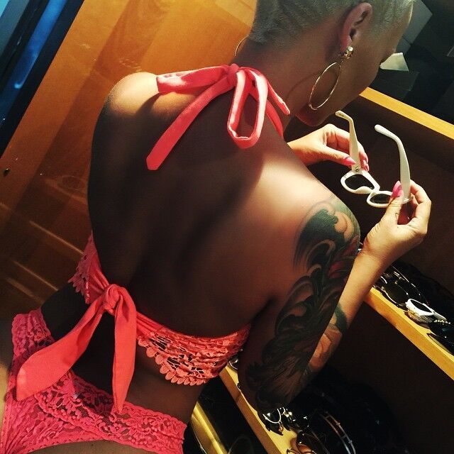 Free porn pics of Amber Rose Instagram update . super sexy butt nude tits face 1 of 8 pics