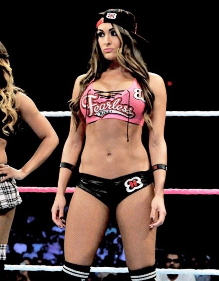 Free porn pics of Nikki Bella - WWE Diva Stroke Collection 24 of 39 pics