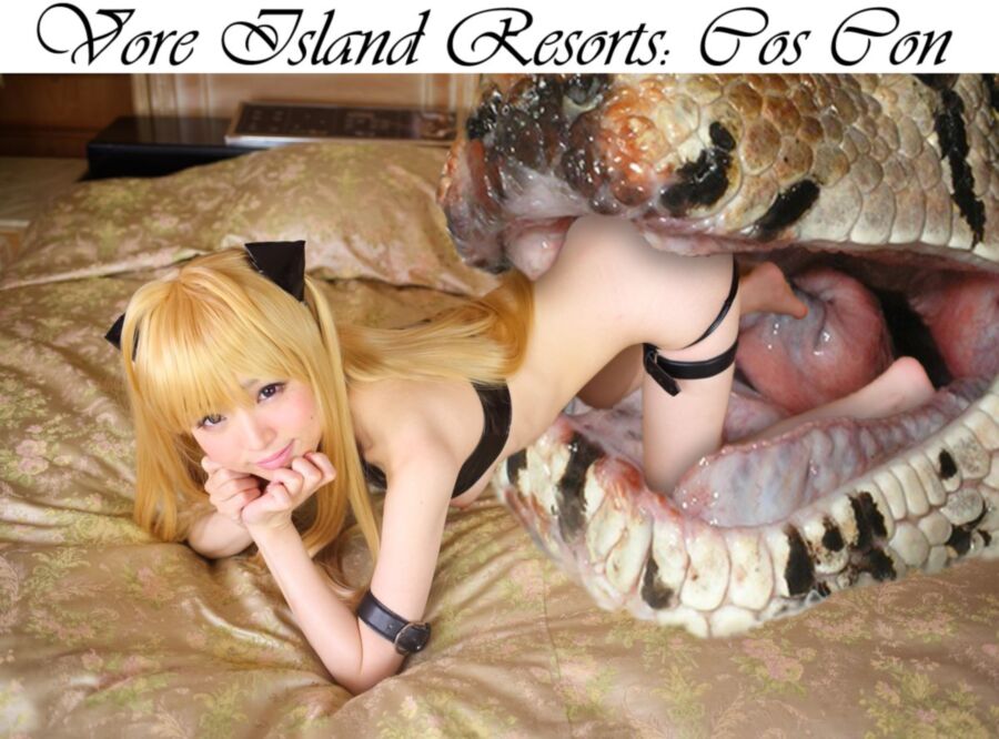 Free porn pics of Vore Island Hosts CosCon 15 of 18 pics