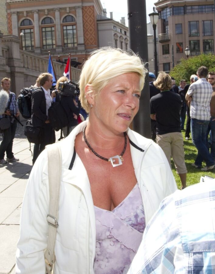 Free porn pics of Siv Jensen, Strong and sexy 5 of 17 pics