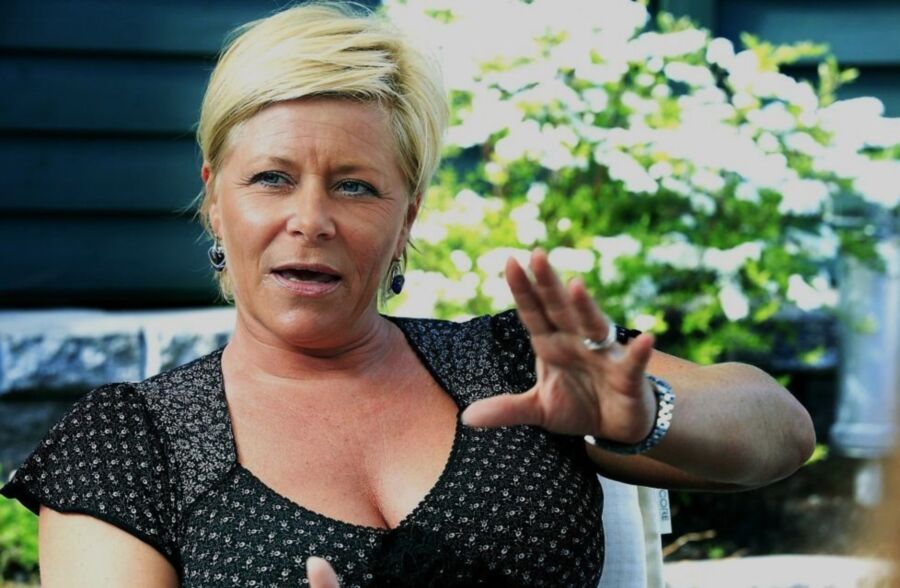Free porn pics of Siv Jensen, Strong and sexy 3 of 17 pics
