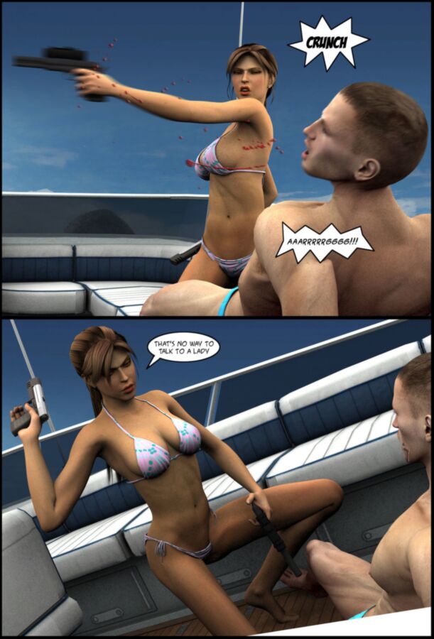 Free porn pics of Lara Croft Comix 8 of 19 pics