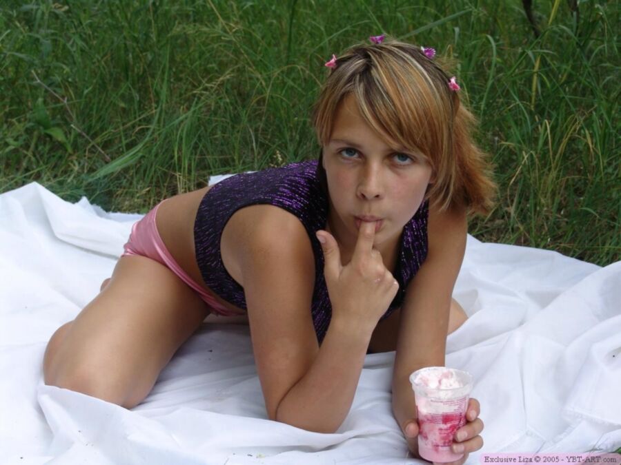Free porn pics of Liza, Cherry ice cream 18 of 86 pics