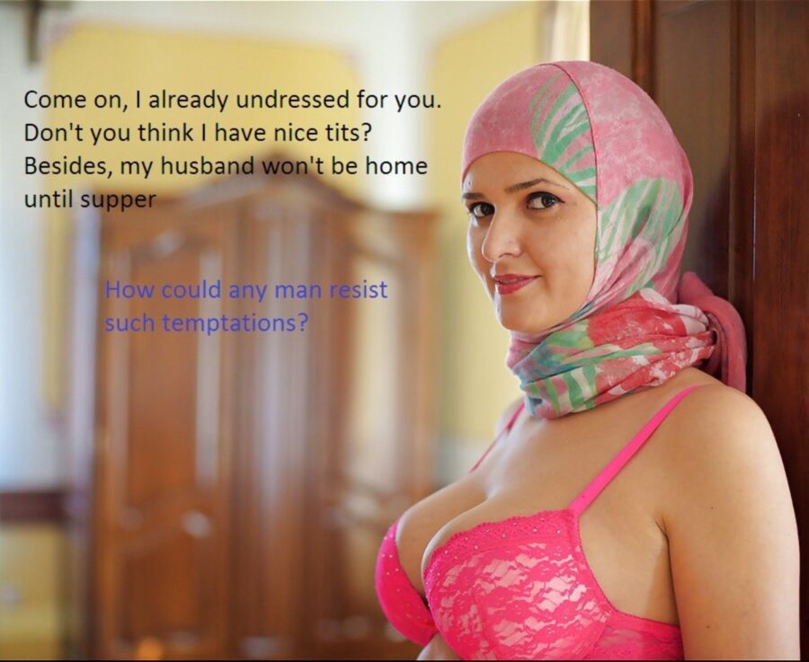 Free porn pics of Muslim slut captions 16 of 21 pics