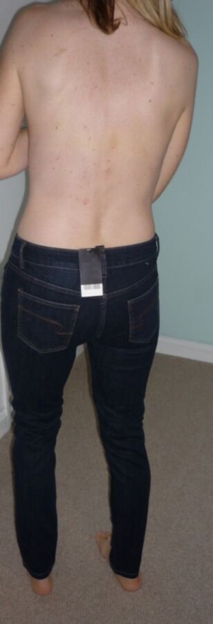 Free porn pics of By Request - A Slut in new skinny jeans 2 of 10 pics