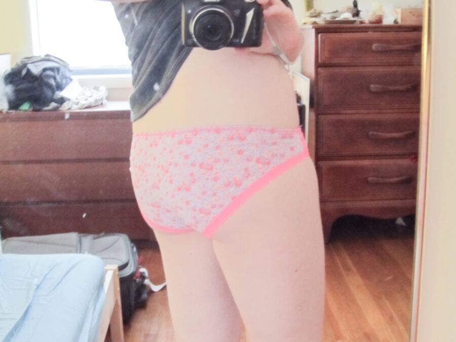 Free porn pics of Showing off my Cute Panties 2 of 12 pics